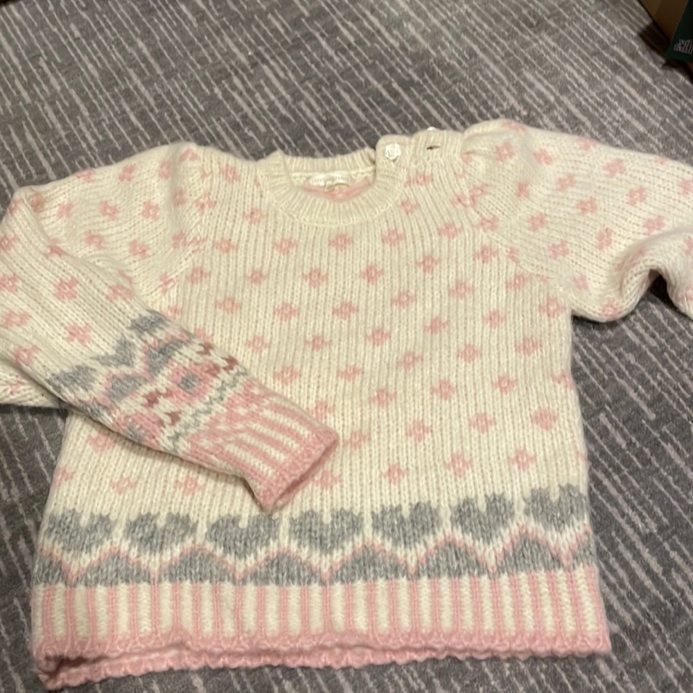 Love shack fancy knit sweater